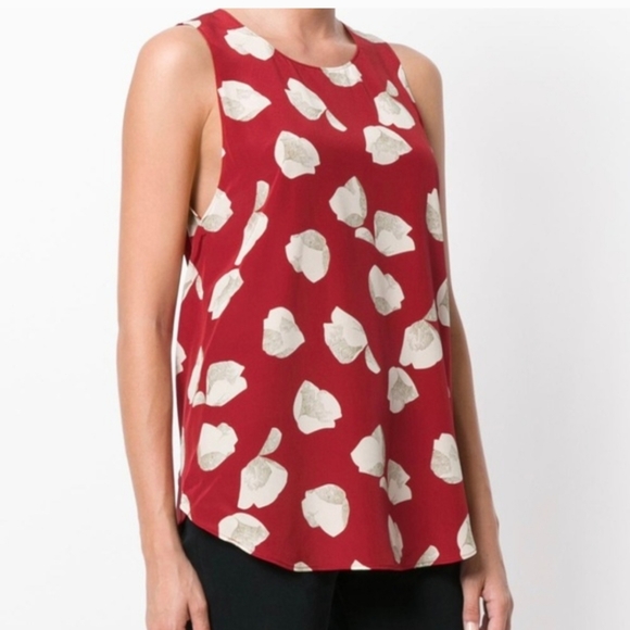 Theory Tops - Theory 100%Silk Zabetha Blouse